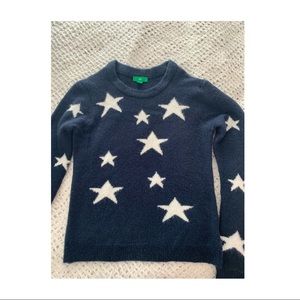Blue Star Sweater Size M